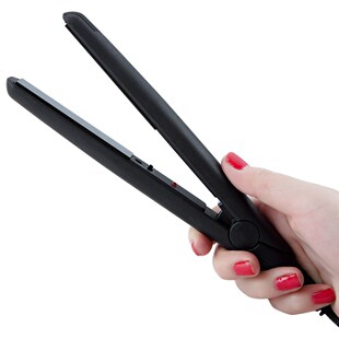 professional 18w mini hair straightener iron ceramic straigh