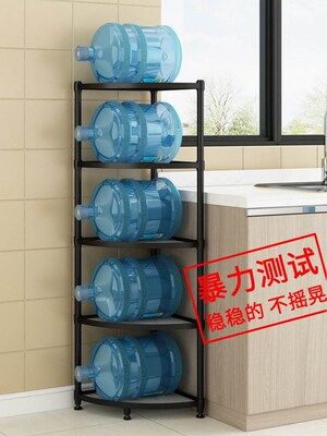 Kitchen shelf stainless steel Angle triangle pot rack