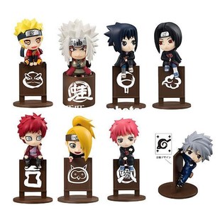 4 cm 8 pcs/set Naruto PVC Action Figure Uzumaki Naruto Uchih