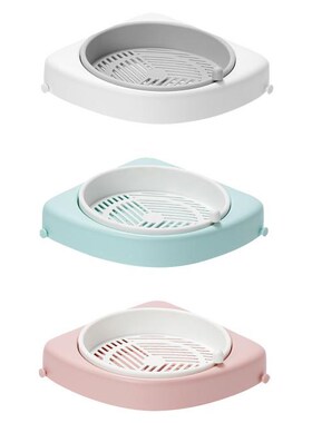 RecabLeght Bathroom Shower Corner Shelf Wall Mount Triangula