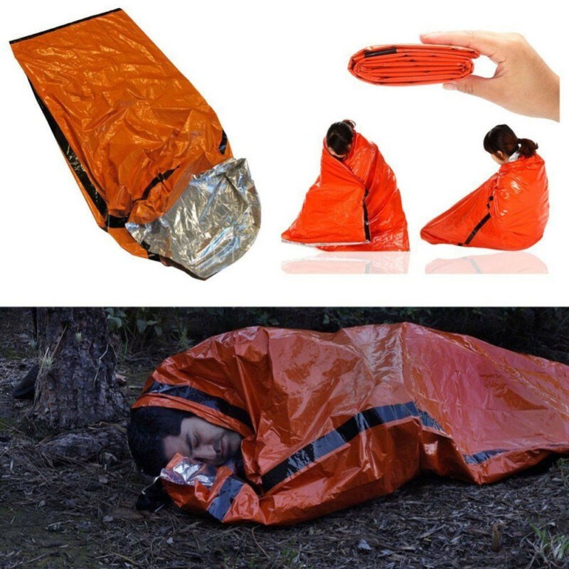 Outdoor First-Aid Survival Emergency Tent Blanket Sleep Bag 电子元器件市场 外设配件 原图主图