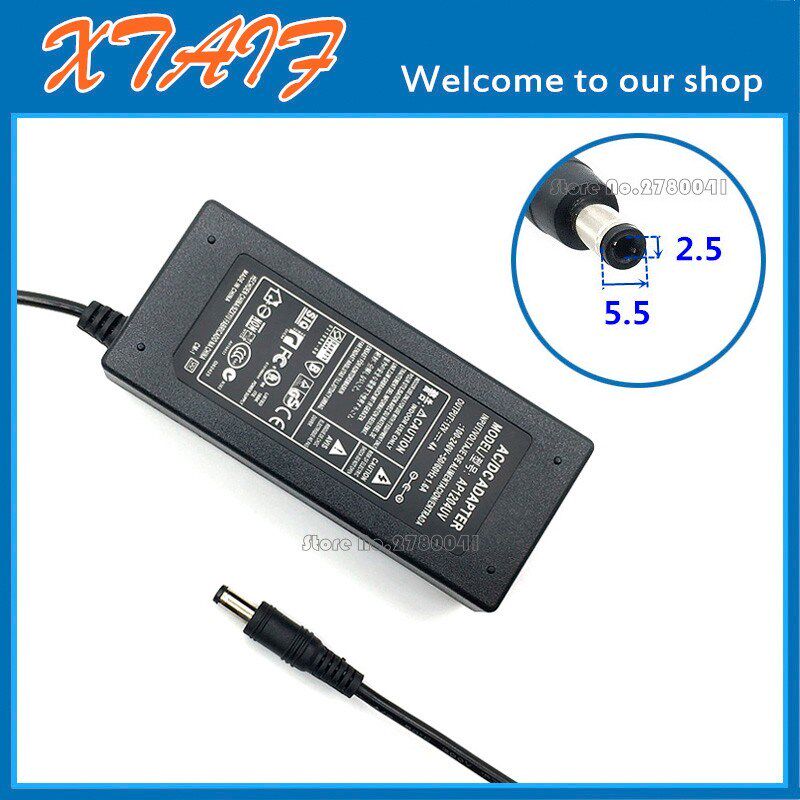 Free shipping 12 Volt 4 Amp (12V4A) 48W AC Adapter Charger