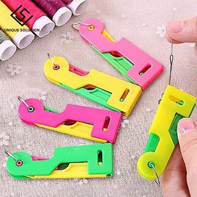 Elderly Use Automatic fine Sewing Needle Device Threader Gu