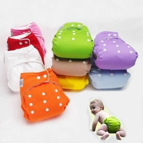 1 x Colorful Soft Infant Reusable Nappy Cloth Diapers Fralda