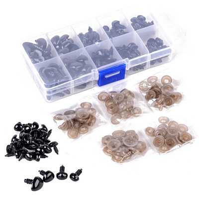 100Pcs/Box 5 Sizes Plastic Safety Triangle Nose with Washer
