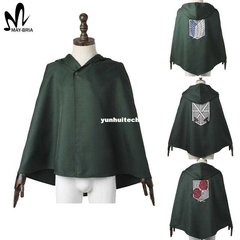 Attack on Titan Cloak Halloween cosplay cloak Rival Ackerman