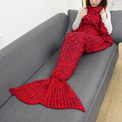mermaid tail blanket adult little mermaid blanket knit 2018