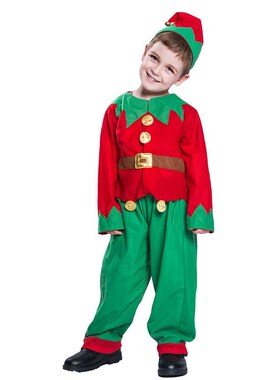 Toddler Christmas Costume For Kids Santa Claus Cosplay Boys