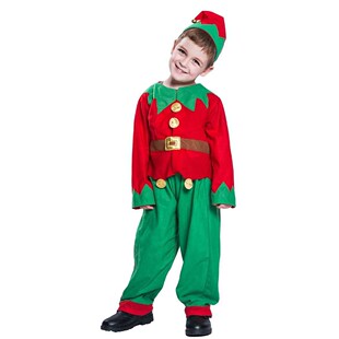 Toddler Christmas Costume For Kids Santa Claus Cosplay Boys