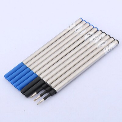 6Pc Quality BLACK OR BLUE ink refill for JINHAO rollerball