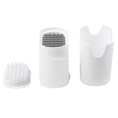 Potato Chips Cutting Box Press Cutter Cup Plastic Slicer Cho