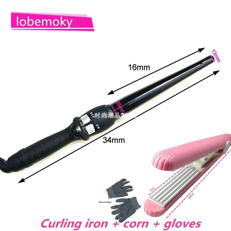 Sales of big pear head ceramic cone cone of curling wand rol