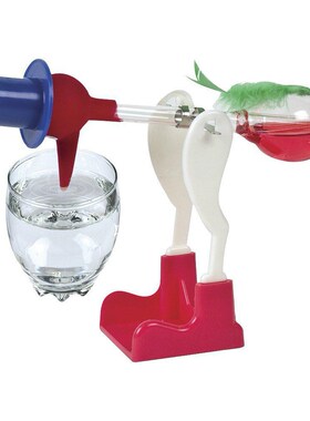 RCtown Creative Non Stop Liquid Drinking Glass Lucky Bird F