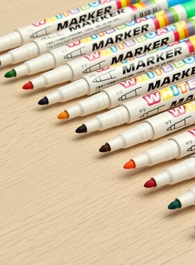 12Pcs 12 Colors White Board Maker Pen Whiteboard Marker Liqu