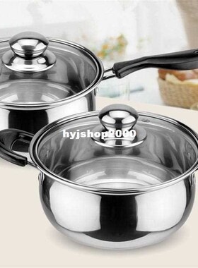 Stainless Steel pot Double Bottom Soup Pot Nonmagnetic Cooki