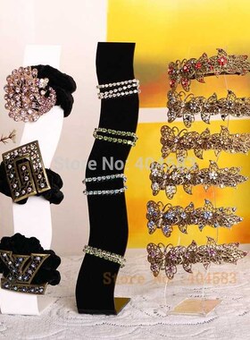 10pcs Hairclip display stand plastic Hair ties stand Hairpin