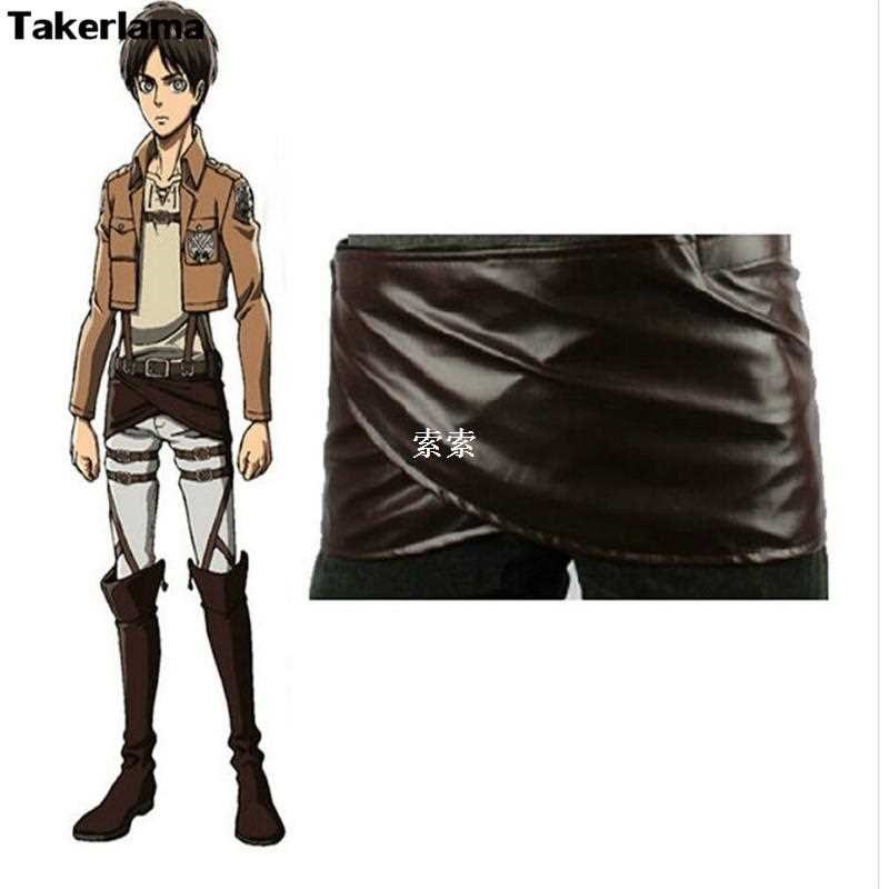 Cosplay Attack on Titan Shingeki no Kyojin Leather