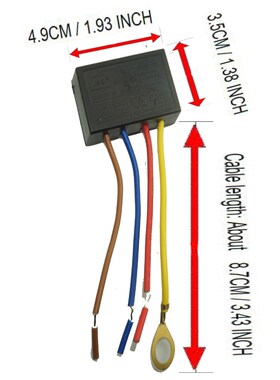 220 V Touch Lighting Control Sensor Lamp Switch Dimmer Halog