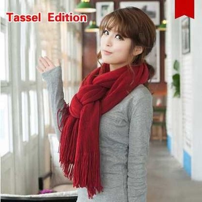 Wild wool scarf shawl female dual spring and winter long thi