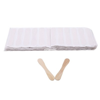 120 PCS / Lot DIY Ice Cream Popsicle Sticks Natural Wooden S
