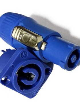 PowerCON Type Een NAC3FCA   NAC3MPA-1 Chassis Plug Panel Con