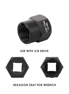 13-Piece Impact Bolt Nut Remover Set, Nut Extractor Socket,