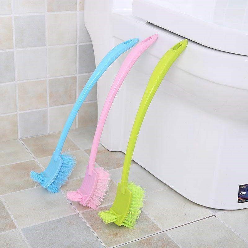 2pcs/set strong toilet brush cleaning pedestal water closet