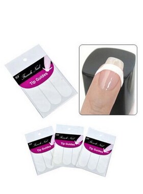10 pcs DIY French Manicure Nail Art Decorations Round Form F