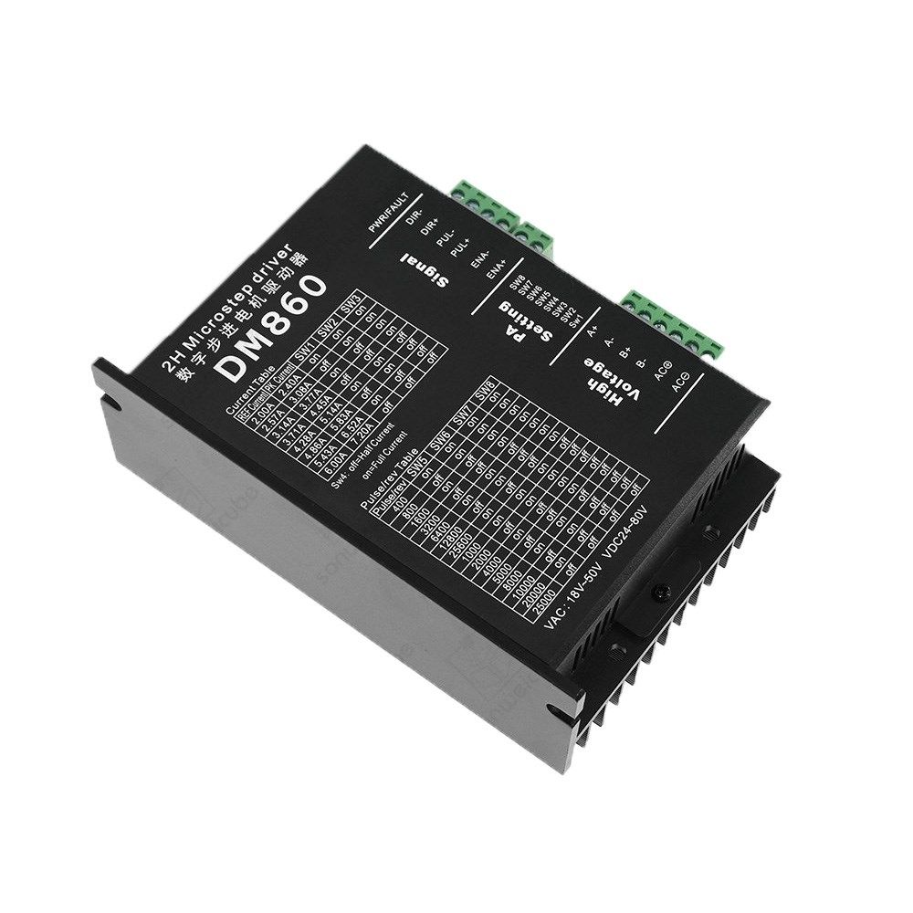 stepper motor driver cintroller dm860 microstep brushless d