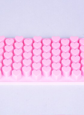 55 Heart-Shaped Silicone Chocolate Molds Moulds to Make Cand