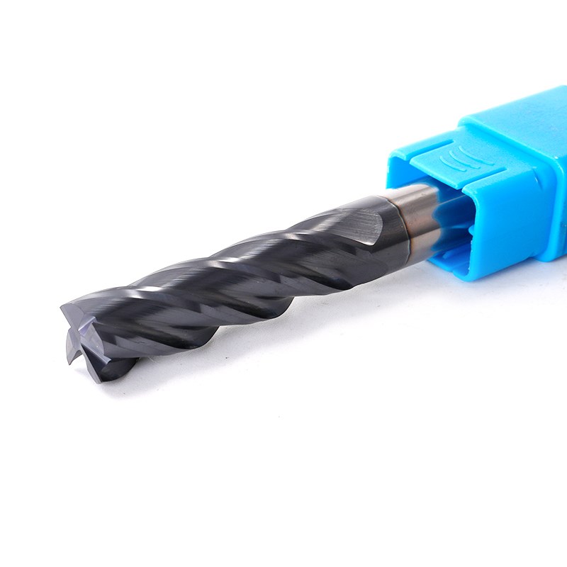 1PCS Cnc Fraise Endmill HRC55 4 Flute Carbide End Mill Metal