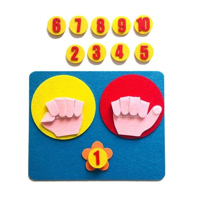 Free Shipping Children Maths Toys Finger Counting 1 10 Lear