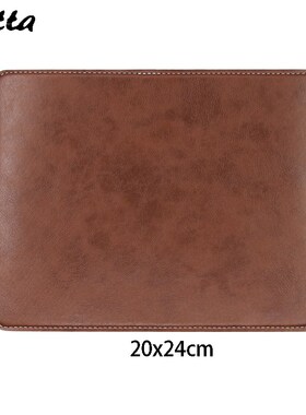 Anti-slip Mouse Pad Leather Gaming Mice Mat Desk 200x240mm C