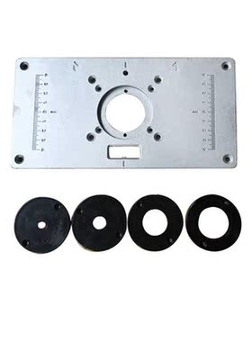 Router Table Insert Plate Woodworking Benches Aluminium Wood