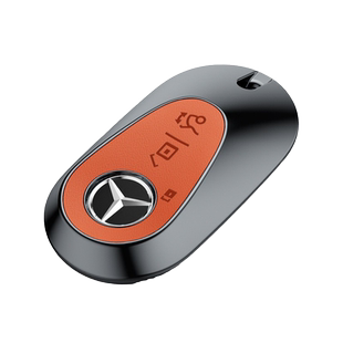 2024款奔驰glc300l钥匙套新款c260l男e300l车c200l壳S级迈巴赫A扣