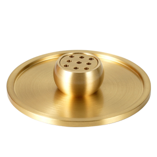 香插香座香盘香托不落灰家用沉香香炉底座九孔一样大创意线香香插