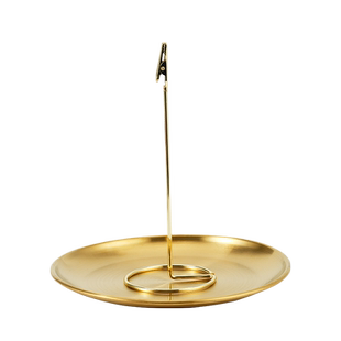 盘香架香托可夹断香香炉家用室内支撑架香插香夹创意蚊香盘托支架