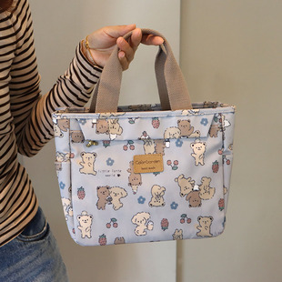 韩国防水加厚铝箔保温饭盒袋学生便当包上班族午餐带饭袋子手提袋