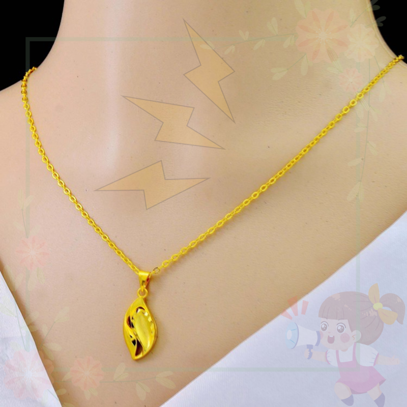 情人节沙金项链女仿真黄色