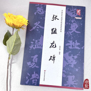 张猛龙碑中国历代名碑名帖原碑帖系列8开魏碑放大本碑刻拓本楷书初学入门毛笔字帖临摹范本毛笔字帖附简体释文黑龙江美术出版社