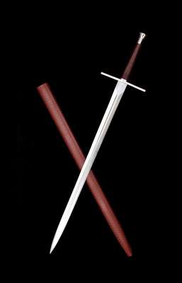 欧式传统手半剑大剑北欧长剑影视周边工艺收藏品未开刃