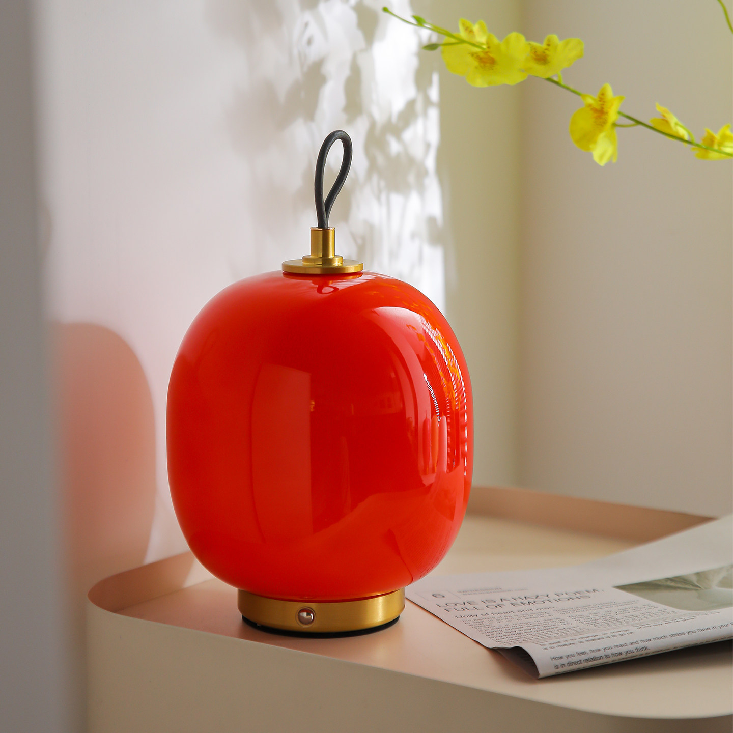 包豪斯丹麦设计师VL45便携充电女生礼物奶油玻璃床头卧室氛围台灯