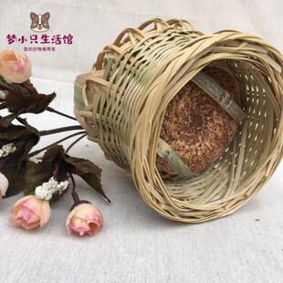 。火笼绩溪c竹编火取暖熥传统烤火篮烘篮农家手工竹制工艺品酒u.