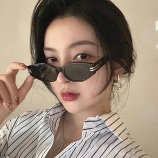大媛家Sunny 小红书Jennie同款墨镜复古猫眼街拍防紫外线太阳镜