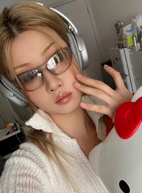 大媛家Sunny 复古Y2K千禧朋克风太阳镜女ins辣妹眼镜潮男骑行墨镜