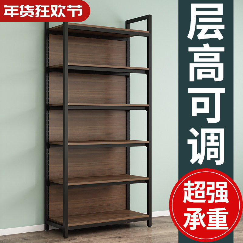 货架多层置物架超市产品展示架样品陈列柜简易零食鞋包化妆品货柜