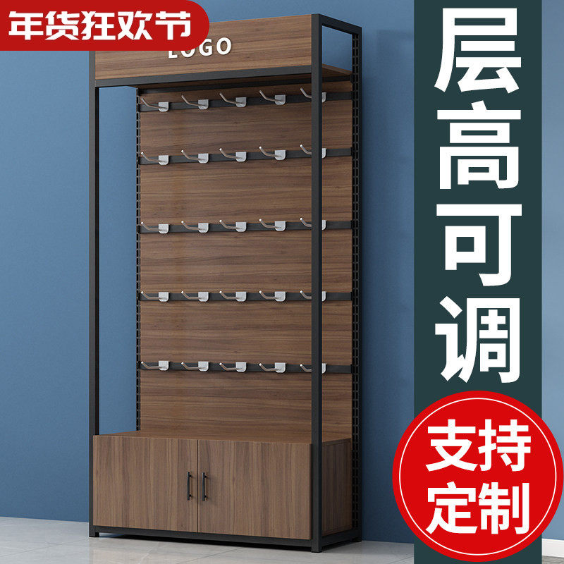 手机配件展示架陈列柜文具店铺货架超市挂钩烟酒置物架产品展示柜