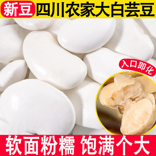 白芸豆四川农家新货大白豆