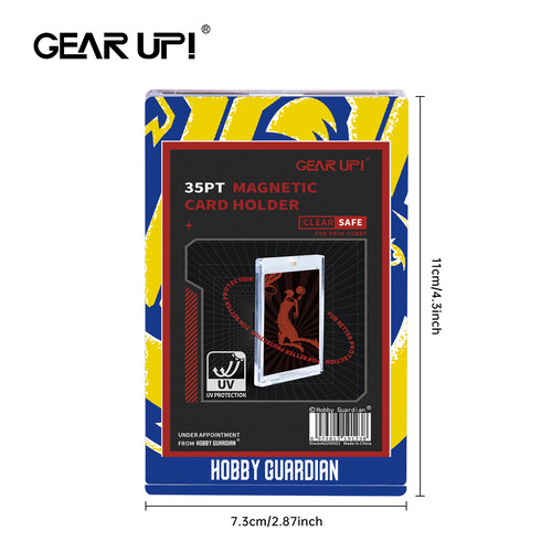 GearUp卡具磁吸卡砖35pt金州勇士NBA球星卡游戏王拍立得ptcg高清