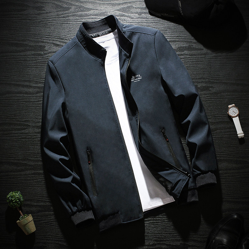 JK001P45主推中老年春秋夹克男士休闲茄克衫外套爸爸装秋季外套，男装夹克，星座1108-3